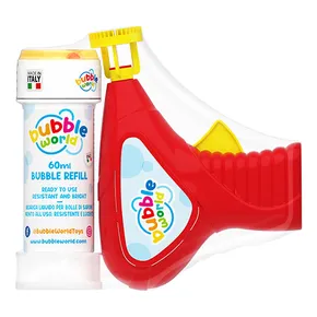 Seifenblasenpistole DULCOP 60 ml mit einer Pistole zum Erzeugen von Seifenblasen, Bubble Gun